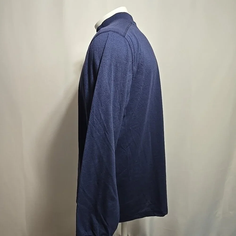 Vintage The North Face Tekware Shirt Mens Size Large Blue Long Sleeve Baselayer